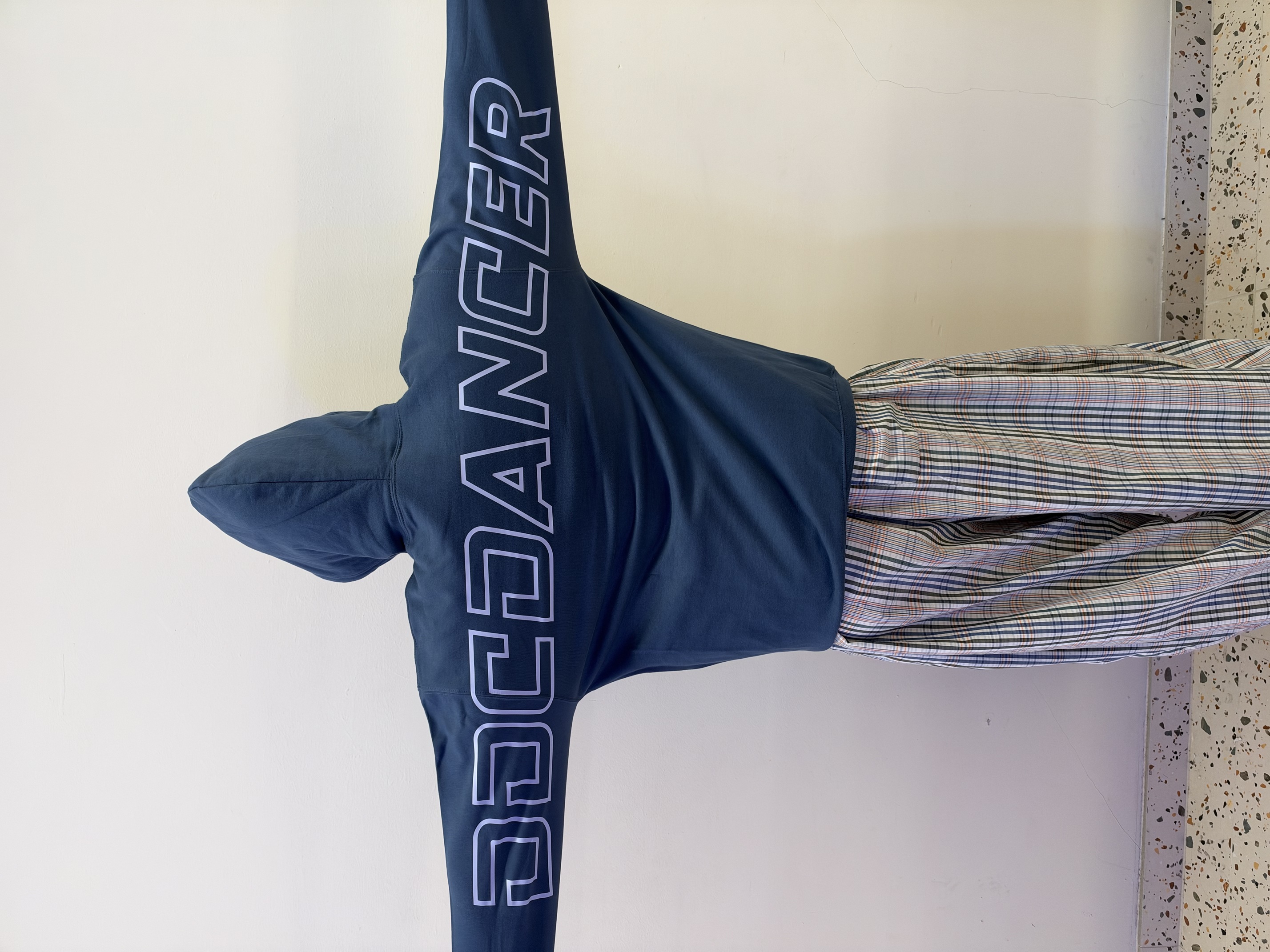 Airforce blue hoodie